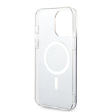 Husa pentru iPhone 15 Pro, Guess IML 4G MagSafe (GUHMP15LH4STK), negru