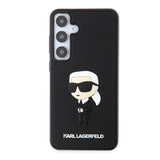 Husa pentru Samsung Galaxy S24 Plus, Karl Lagerfeld 3D Design (KLHCS24M3DRKINK), negru