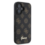 Husa pentru iPhone 16, Guess Peony Script MagSafe (GUHMP16SPGPYSK), negru