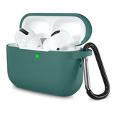 Husa casti pentru AirPods Pro 1/2, Techsuit Silicone Case Smooth Ultrathin Material, gri