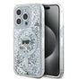 Husa pentru iPhone 15 Pro, Karl Lagerfeld Liquid Glitter MagSafe (KLHMP15LLGKISGH), transparenta