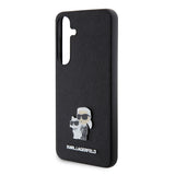Husa pentru Samsung Galaxy S24 Plus, Karl Lagerfeld Saffiano (KLHCS24MPSAKCMPK), negru