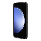 Husa pentru Samsung Galaxy S24 Plus, Karl Lagerfeld Saffiano (KLHCS24MPSAKCMPK), negru