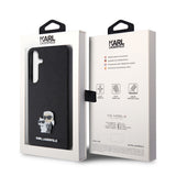 Husa pentru Samsung Galaxy S24 Plus, Karl Lagerfeld Saffiano (KLHCS24MPSAKCMPK), negru