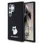 Husa pentru Samsung Galaxy S24 Ultra, Karl Lagerfeld Silicone (KLHCS24LSMHCNPK), negru