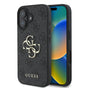 Husa pentru iPhone 16, Guess Hardcase 4G Big Logo (GUHCP16S4GMGGR), negru