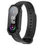 Husa smartwatch pentru Xiaomi Mi Band 5, Techsuit, negru