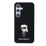 Husa pentru Samsung Galaxy S24, Karl Lagerfeld Silicone (KLHCS24SSMHKNPK), negru