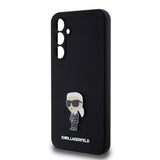 Husa pentru Samsung Galaxy S23 FE, Karl Lagerfeld Silicone (KLHCS23FEMHKNPK), negru