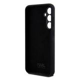 Husa pentru Samsung Galaxy S23 FE, Karl Lagerfeld Silicone (KLHCS23FEMHKNPK), negru
