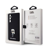 Husa pentru Samsung Galaxy S23 FE, Karl Lagerfeld Silicone (KLHCS23FEMHKNPK), negru