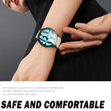 Husa smartwatch pentru Samsung Galaxy Watch6 40mm, Techsuit, negru