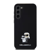 Husa pentru Samsung Galaxy S23 Plus, Karl Lagerfeld Silicone (KLHCS23MSMHKCNPK), negru