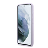 Husa pentru Samsung Galaxy S23 Plus, Karl Lagerfeld Silicone (KLHCS23MSNIKBCU), mov
