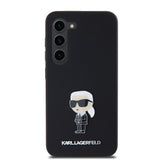 Husa pentru Samsung Galaxy S23, Karl Lagerfeld Silicone (KLHCS23SSMHKNPK), negru