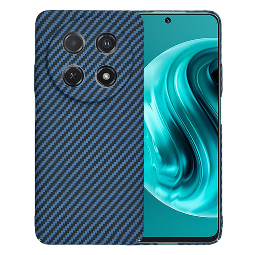 Husa pentru Huawei nova 12i, Techsuit Carbonite FiberShell, cyan