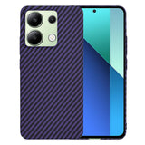 Husa pentru Xiaomi Redmi Note 13 4G, Techsuit Carbonite FiberShell, cyan