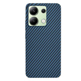 Husa pentru Xiaomi Redmi Note 13 4G, Techsuit Carbonite FiberShell, cyan