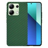 Husa pentru Xiaomi Redmi Note 13 4G, Techsuit Carbonite FiberShell, cyan