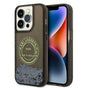 Husa pentru iPhone 14 Pro, Karl Lagerfeld Hardcase Liquid Glitter (KLHCP14LLCRSGRK), negru