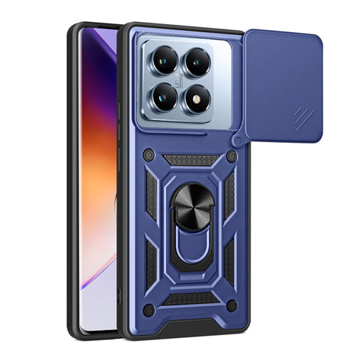 Husa pentru Xiaomi 14T Pro, Techsuit CamShield Series, albastru