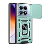 Husa pentru Xiaomi 14T Pro, Techsuit CamShield Series, albastru