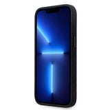 Husa pentru iPhone 14 Pro, Karl Lagerfeld Silicone (KLHCP14LSMHCNPK), negru