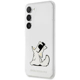 Husa pentru Samsung Galaxy S23 Plus, Karl Lagerfeld Hardcase Transparent (KLHCS23MCFNRC), transparenta