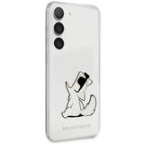 Husa pentru Samsung Galaxy S23 Plus, Karl Lagerfeld Hardcase Transparent (KLHCS23MCFNRC), transparenta