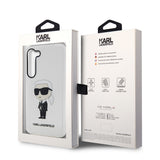 Husa pentru Samsung Galaxy S23 Plus, Karl Lagerfeld Hardcase Transparent (KLHCS23MHNIKTCT), transparenta