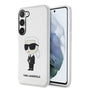 Husa pentru Samsung Galaxy S23, Karl Lagerfeld Hardcase Transparent (KLHCS23SHNIKTCT), transparenta