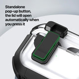Husa casti pentru AirPods 4, Dux-Ducis, Pecn Series Case Pink, alb
