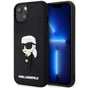 Husa pentru iPhone 14 Plus, Karl Lagerfeld 3D Design (KLHCP14M3DRKINK), negru