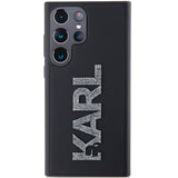 Husa pentru Samsung Galaxy S24 Ultra, Karl Lagerfeld 3D Design (KLHCS24L3DMBKCK), negru