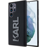 Husa pentru Samsung Galaxy S24 Ultra, Karl Lagerfeld 3D Design (KLHCS24L3DMBKCK), negru