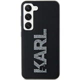 Husa pentru Samsung Galaxy S24, Karl Lagerfeld 3D Design (KLHCS24S3DMBKCK), negru
