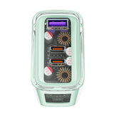 Incarcator retea Acefast Exploration Series (A45), 2 x USB-C, USB, GaN, PD65W, Incarcare rapida, verde