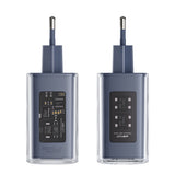 Incarcator retea Acefast Exploration Series (A45), 2 x USB-C, USB, GaN, PD65W, Incarcare rapida, gri