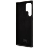 Husa pentru Samsung Galaxy S24 Ultra, Karl Lagerfeld Silicone (KLHCS24LSNCHBCK), negru