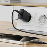 Incarcator retea Acefast (A104), USB-C, PD25W, GaN Technology, Incarcare rapida Compatibility, negru