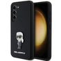 Husa pentru Samsung Galaxy S23 Plus, Karl Lagerfeld Silicone (KLHCS23MSMHKNPK), negru