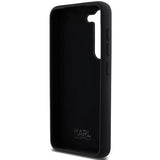 Husa pentru Samsung Galaxy S23 Plus, Karl Lagerfeld Silicone (KLHCS23MSMHKNPK), negru
