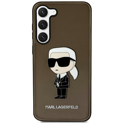 Husa pentru Samsung Galaxy S23, Karl Lagerfeld Hardcase (KLHCS23SHNIKTCK), negru