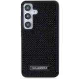 Husa pentru Samsung Galaxy S24 Plus, Karl Lagerfeld Hardcase Rhinestone (KLHCS24MHDSPRK), negru