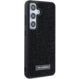 Husa pentru Samsung Galaxy S24 Plus, Karl Lagerfeld Hardcase Rhinestone (KLHCS24MHDSPRK), negru
