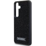 Husa pentru Samsung Galaxy S24 Plus, Karl Lagerfeld Hardcase Rhinestone (KLHCS24MHDSPRK), negru