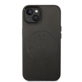 Husa pentru iPhone 14 Plus, Karl Lagerfeld Hardcase Leather Perforated (KLHCP14MFWHK), negru