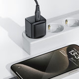 Incarcator retea Acefast (A77), Type-C, Mini GaN Charger, 30W, Power Delivery, negru
