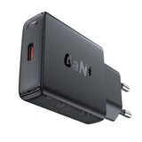 Incarcator retea Acefast (A65), Type-C, GaN Technology, 20W, Power Delivery, negru