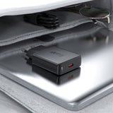 Incarcator retea Acefast (A65), Type-C, GaN Technology, 20W, Power Delivery, negru
